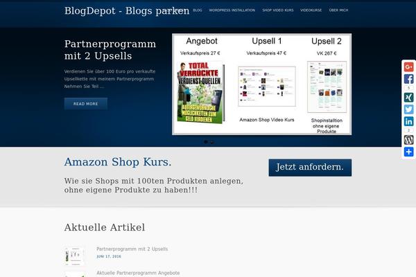 blogdepot.de site used inFocus