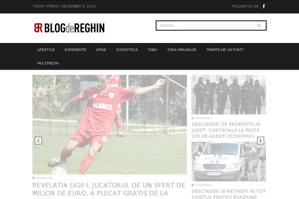 blogdereghin.ro site used Revista