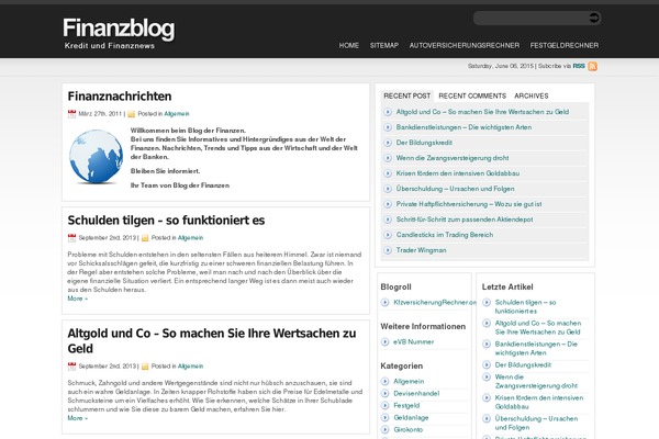 Statement theme site design template sample