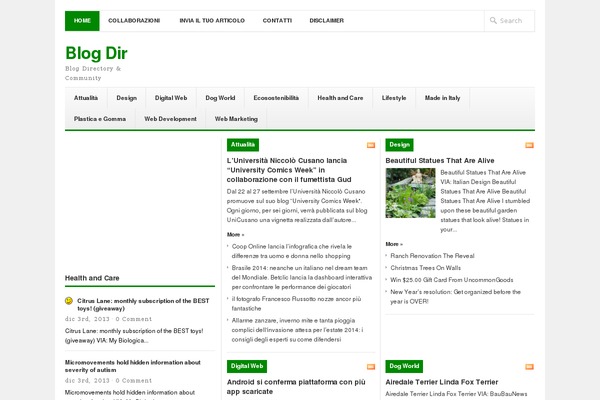 Newswire theme site design template sample