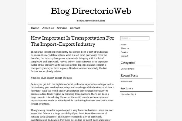 Mon Cahier theme site design template sample