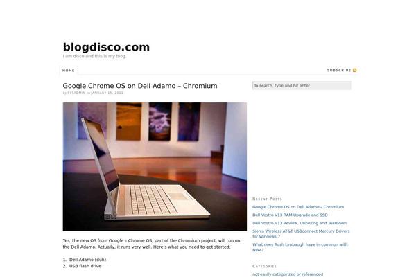 Thesis_182 theme site design template sample