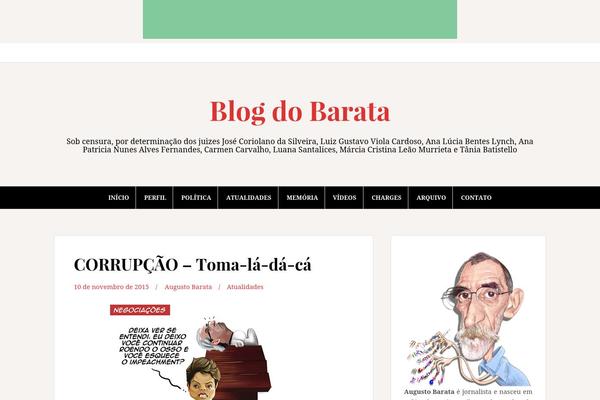 Amadeus theme site design template sample