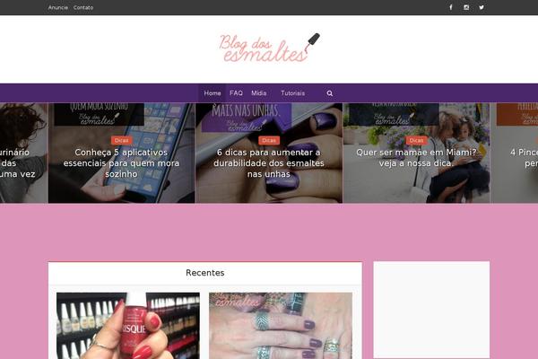 VoiceChild theme site design template sample