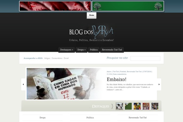 eNews theme site design template sample