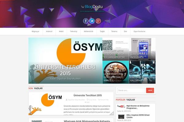 EccePure theme site design template sample