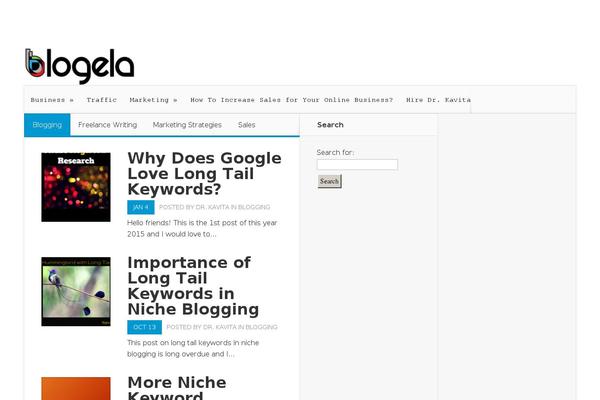 Nexus theme site design template sample