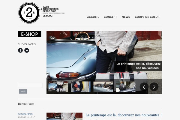 Pulse theme site design template sample