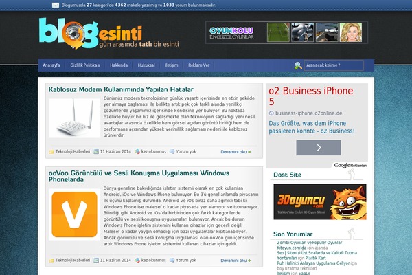 Site using WP-RecentComments plugin