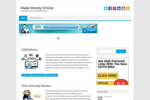 Iconic One Pro theme site design template sample