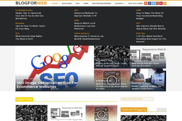 Cleanmag theme site design template sample