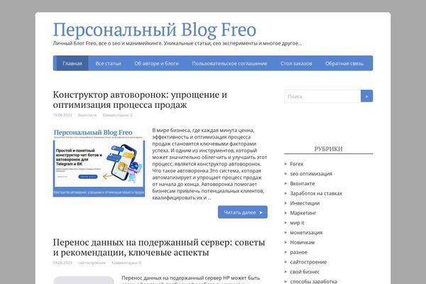 Site using WP DS Blog Map plugin