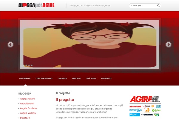 Aid theme site design template sample