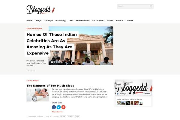 Magazine Explorer theme site design template sample