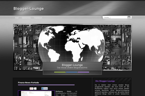 blogger-lounge.de site used Blossom-pinthis