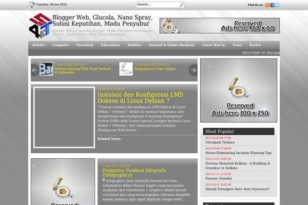 blogger.web.id site used Time-news