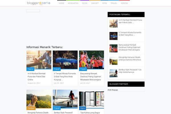 MagXP theme site design template sample