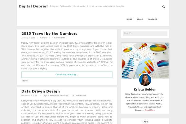 Breeze theme site design template sample