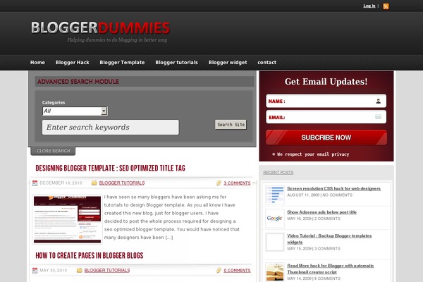 Site using CommentLuv plugin