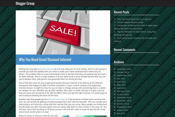 bloggergroup.net site used Radar