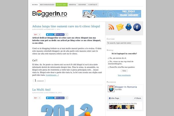 Thesis 1.7 theme site design template sample
