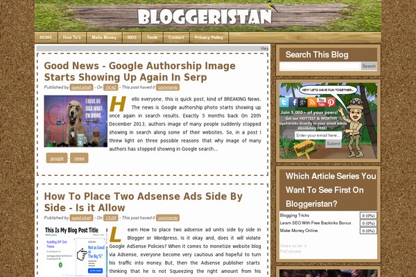 Site using G1-socials plugin