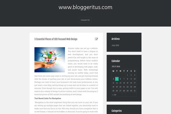 Site using Bubble SEO plugin
