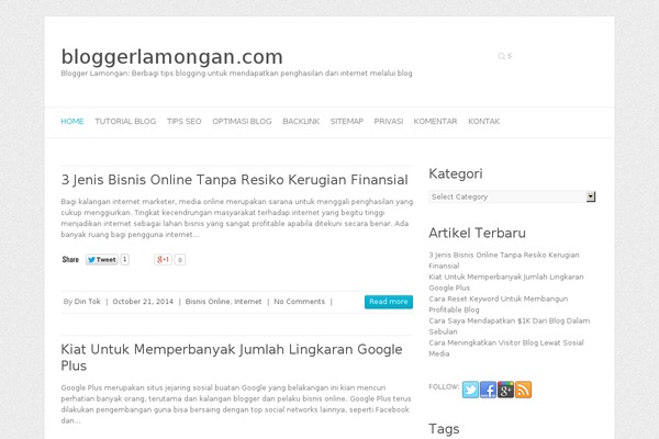 Mediumish theme site design template sample
