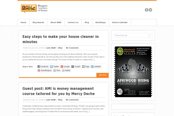 bake WordPress theme, websites list used bake theme bake theme websites examples