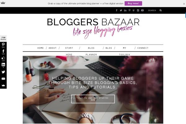 Simplemag theme site design template sample