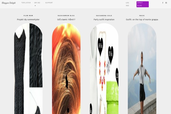 Bloggersdelight theme site design template sample