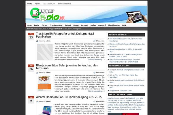 bloggersolo.net site used Tc-reloaded