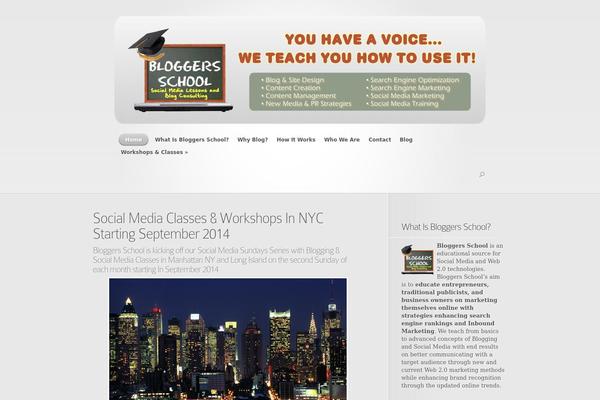 Nova theme site design template sample