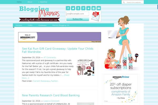 Lifestyle Pro theme site design template sample