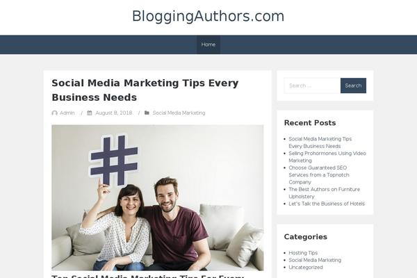 bloggingauthors.com site used Bhari