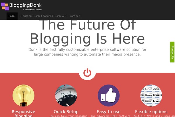 Ward theme site design template sample