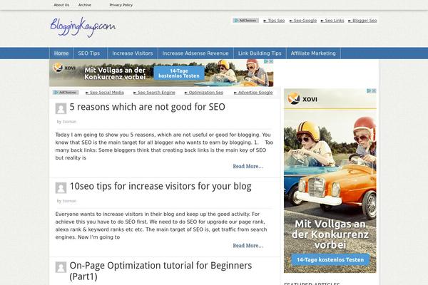 Site using Essential-blocks plugin