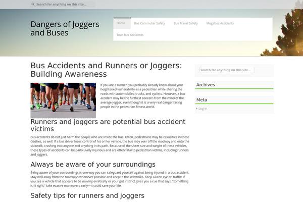 bloggingrunner.com site used Aldehyde