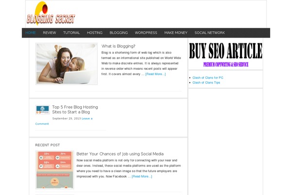 News theme site design template sample