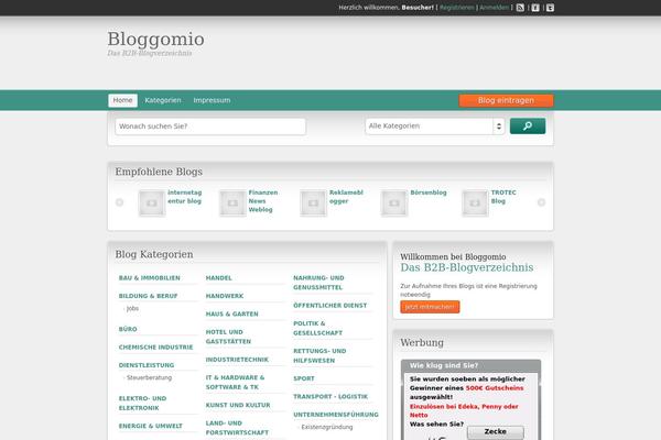 ClassiPress theme site design template sample