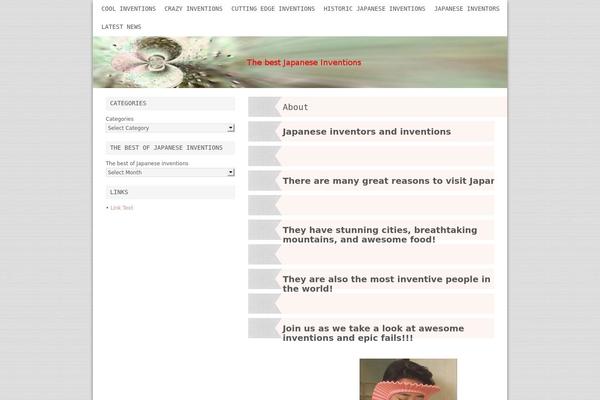 Blissful theme site design template sample