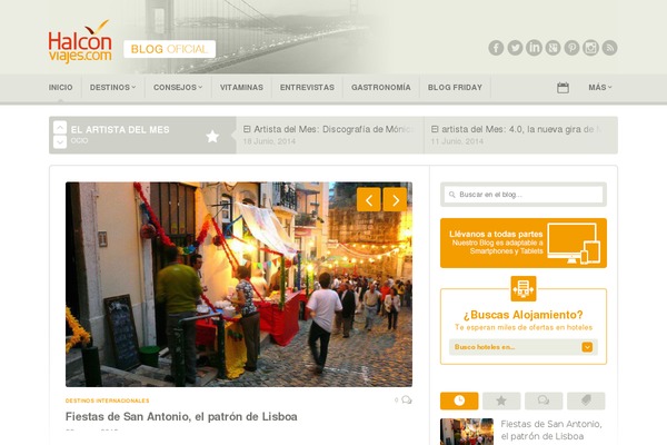 bloghalconviajes theme websites examples