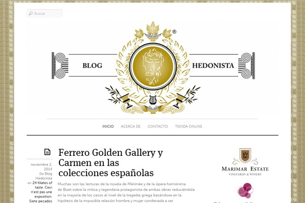 Elemin theme site design template sample