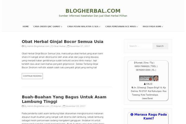 blogherbal.com site used Simplevani
