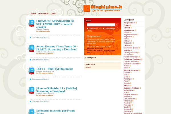 Dilectio theme site design template sample