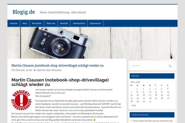 Smartline Lite theme site design template sample
