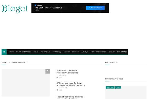 Everest News theme site design template sample