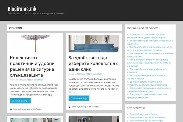 Momentous Lite theme site design template sample