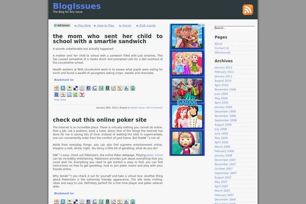 Prosense theme site design template sample
