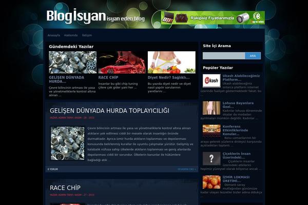 Firecrow theme site design template sample